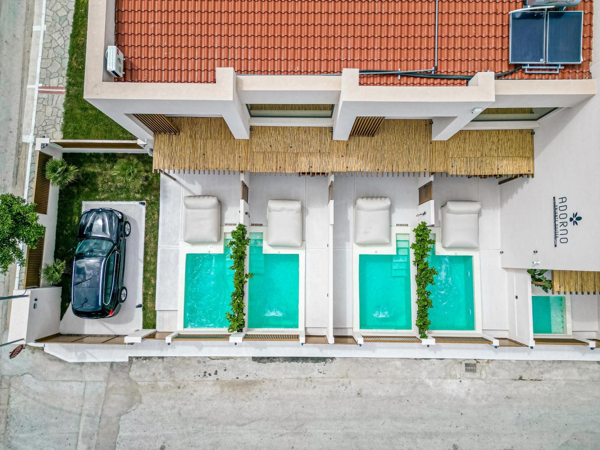 Adorno Private Suites Only Adults & Kids 12 Plus Неа-Врасна Экстерьер фото