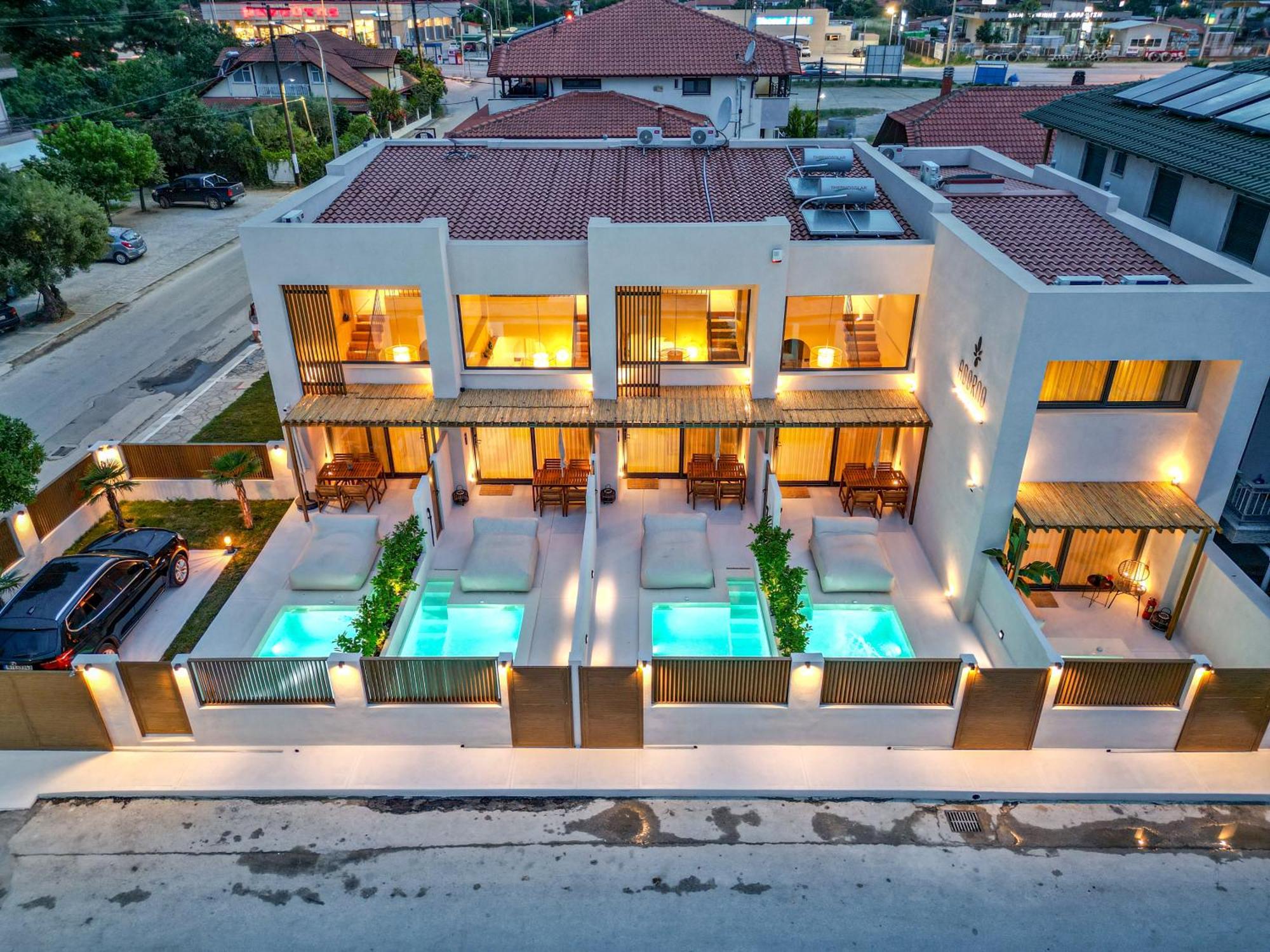 Adorno Private Suites Only Adults & Kids 12 Plus Неа-Врасна Экстерьер фото